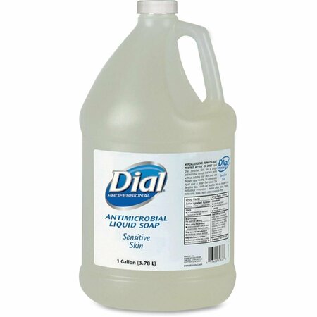 DIAL 1 Gal Sensitive Skin Liquid Soap Refill - Clear, 4PK DI464998